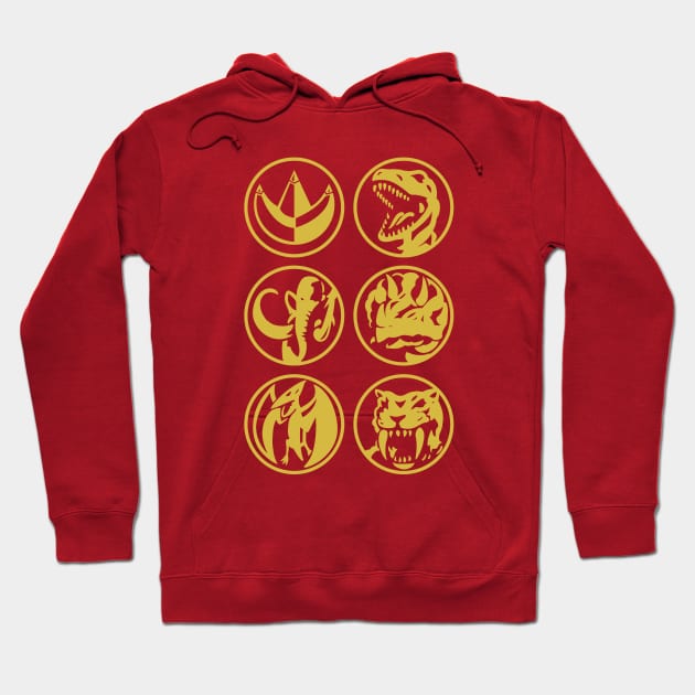 It's Morphin' Time! Hoodie by chrismcquinlanart